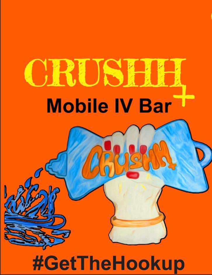 A picture of the front cover of crushh.